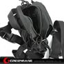 Picture of CORDURA FABRIC Multipurpose waist/Molle/backpack  Bag Black GB10001 