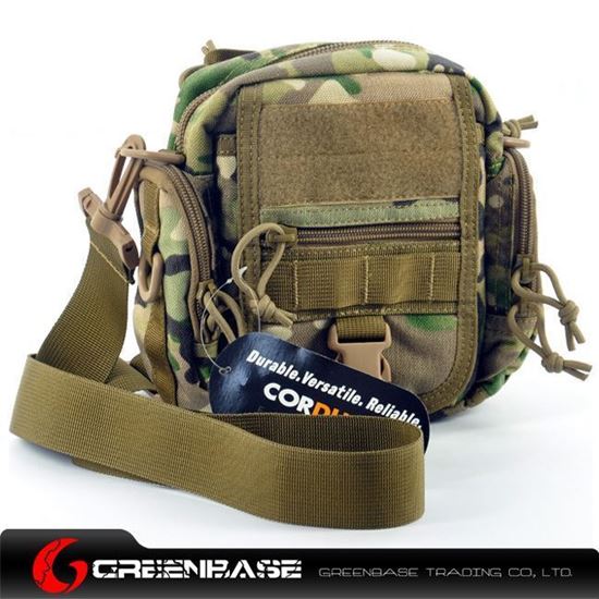 Picture of CORDURA FABRIC Multipurpose waist/Molle/backpack  Bag Multicam GB10005 