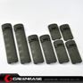 Picture of GB Rail Covers 8pcs/Pack Olive Drab  NGA0702 