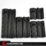 Picture of GB Rail Covers 8pcs/Pack Black NGA0700 