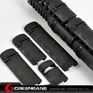 Picture of GB Rail Covers 8pcs/Pack Black NGA0700 