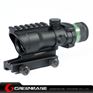 Picture of Tactical 4X32 with Green Illumination Source Fiber NGA0943 