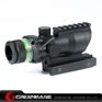 Picture of Tactical 4X32 with Green Illumination Source Fiber NGA0943 