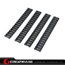 Picture of Ladder 18 Slots Low Profile Rail Covers 4pcs/pack Black NGA0084 