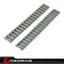 Picture of Ladder 18 Slots Low Profile Rail Covers 4pcs/pack Foliage Green NGA0086 