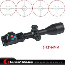 Picture of Woltis 3-12x44mm BDC & Mil-Dot & RXR Reticle Riflescope Black WT-SCP-001