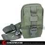 Picture of 9119# 1000D Inclined shoulder bag Ranger Green GB10179 